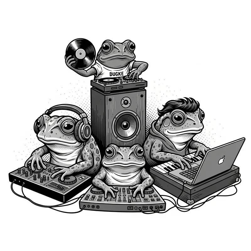 3 Toad Dubsteppers | Musical Toads Spinning Dubstep Beats 3 Toad Dubsteppers | Musical Toads Spinning Dubstep Beats
