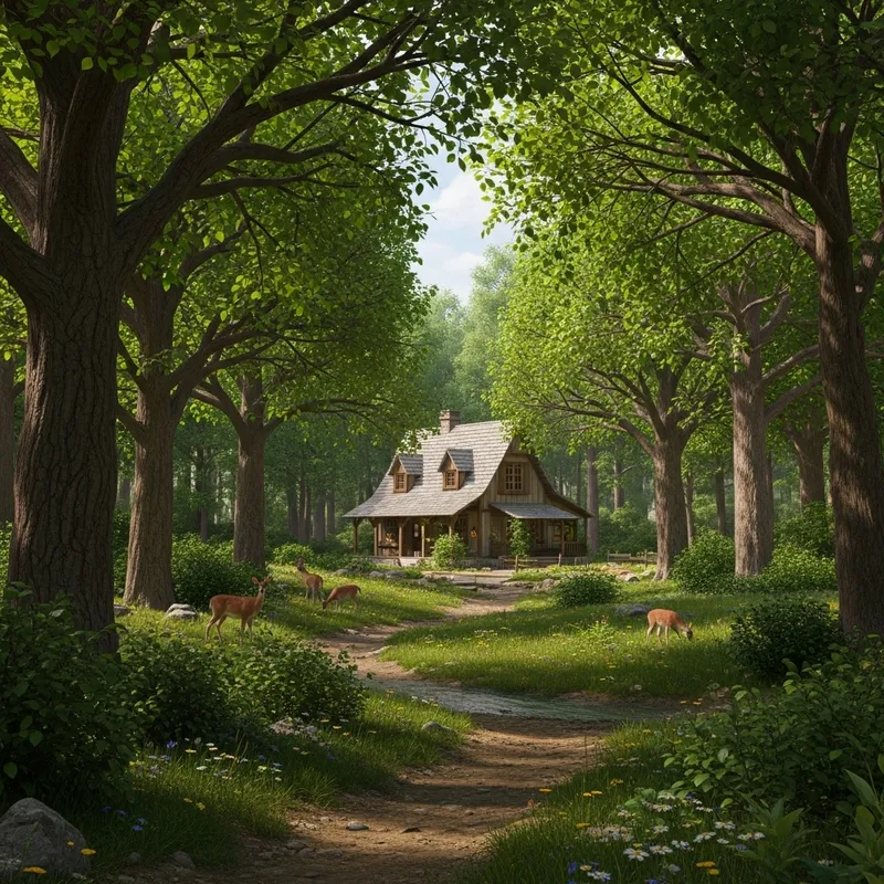 Tranquil Forest House Retreat | Secluded Rustic Charm Tranquil Forest House Retreat | Secluded Rustic Charm