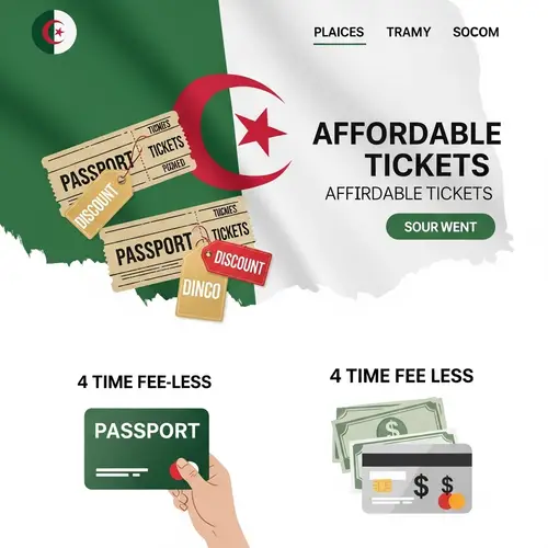 Buy Affordable Airplane Tickets to Algeria | Discount Offers