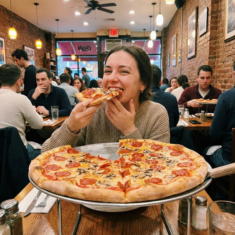 Enjoy Delicious Pizza at Our Cozy Restaurant Enjoy Delicious Pizza at Our Cozy Restaurant