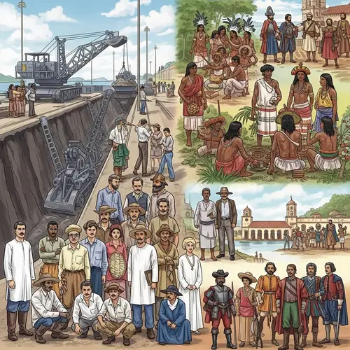 Panama History: Panama Canal, Guna People, Spanish Influence
