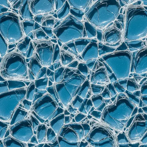 Shattered Water Glass Background