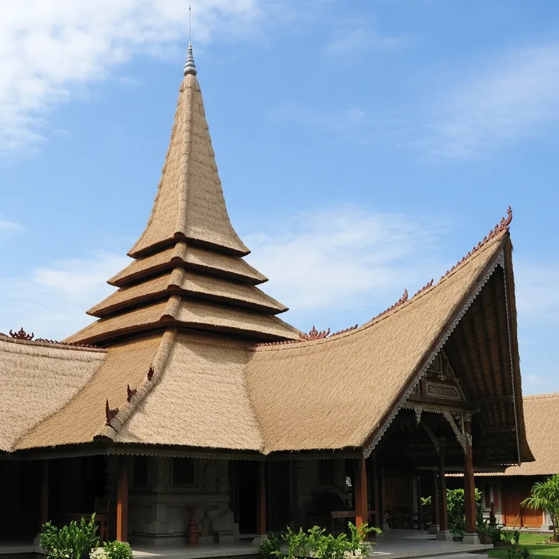Unique Roof Design Inspired by Wae Rebo, Joglo & Stilt House Styles