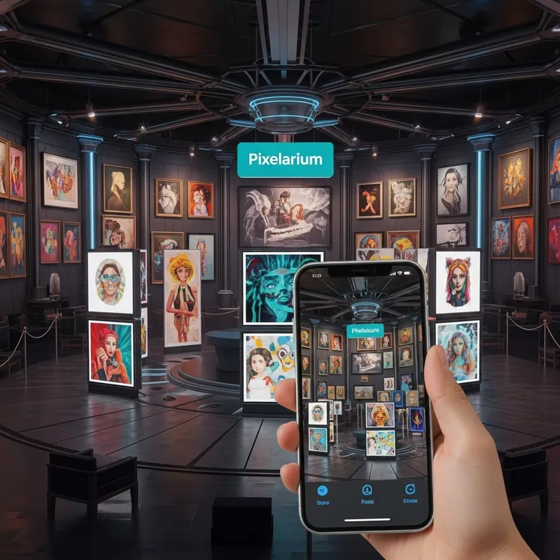 Pixelarium Virtual Showroom: The Ultimate Art Technology