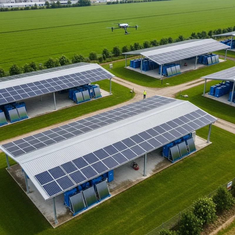 Industrial Atmospheric Water Collectors in Green Field