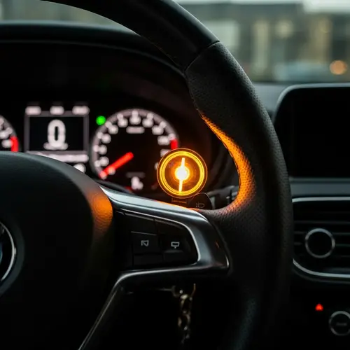 Steering Wheel Lamp | Unique Car Decor