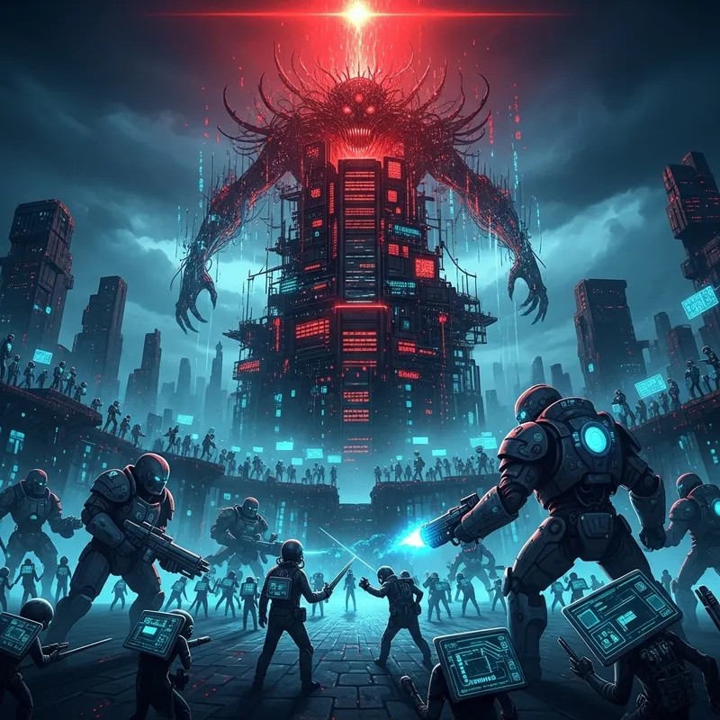 MCP - The Main Antagonist in TRON's Virtual World MCP - The Main Antagonist in TRON's Virtual World