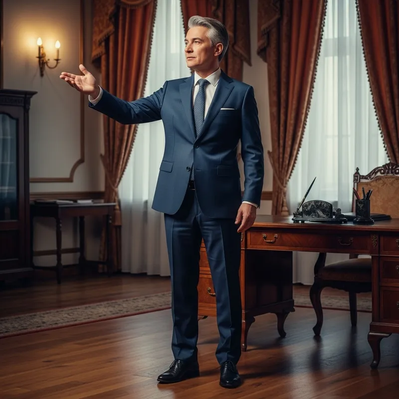 Inspiring Leader at Speech Event Inspiring Leader at Speech Event