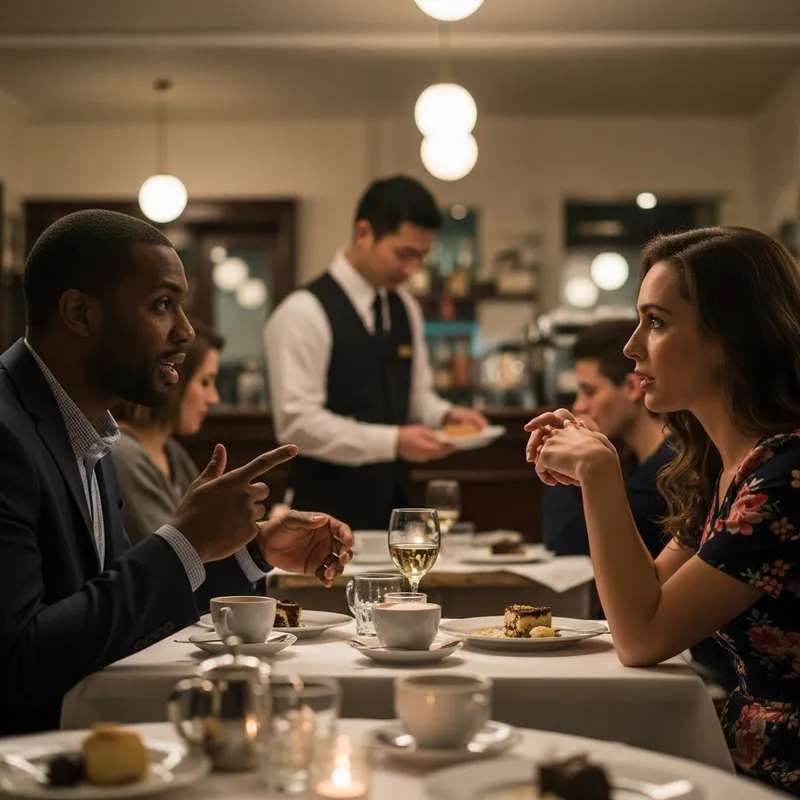 Short Film: Café Encounter Scene