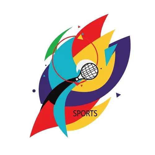 Soulful Sports Abstract Art - Dynamic & Vibrant Designs
