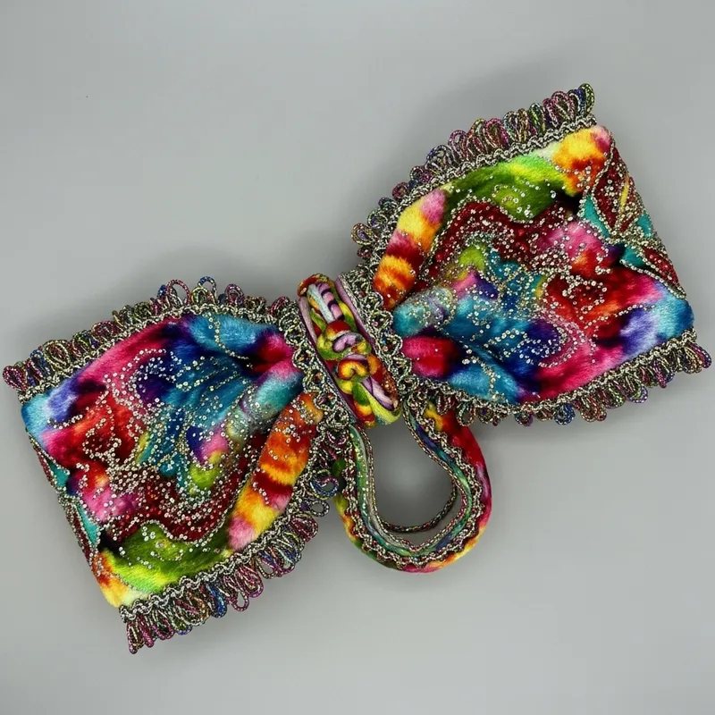 Vivid Kitschy Ribbon | Lush Colorful Design