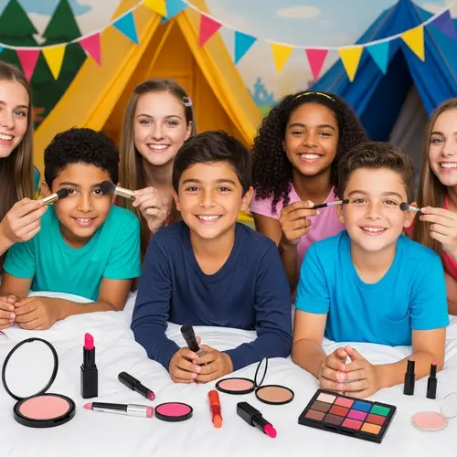 Diverse Boys Get Makeover at Fun-Filled Sleepover | Summer Camp