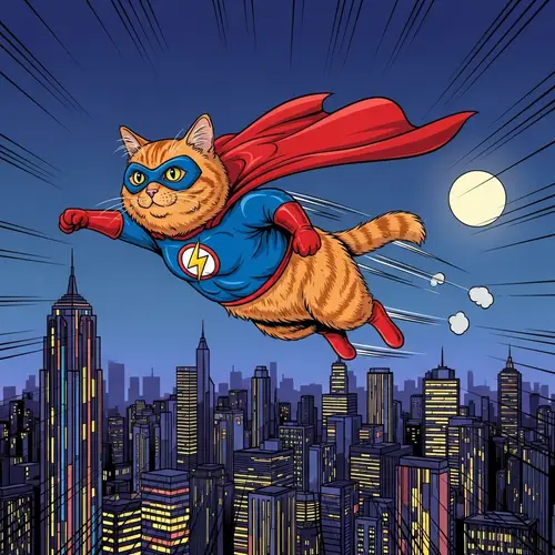 Superhero Cat Costume: Fun and Adorable Outfit for Your Feline Friend