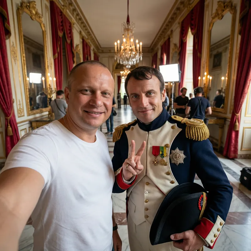 Selfie with Napoleon Bonaparte: A Unique Perspective