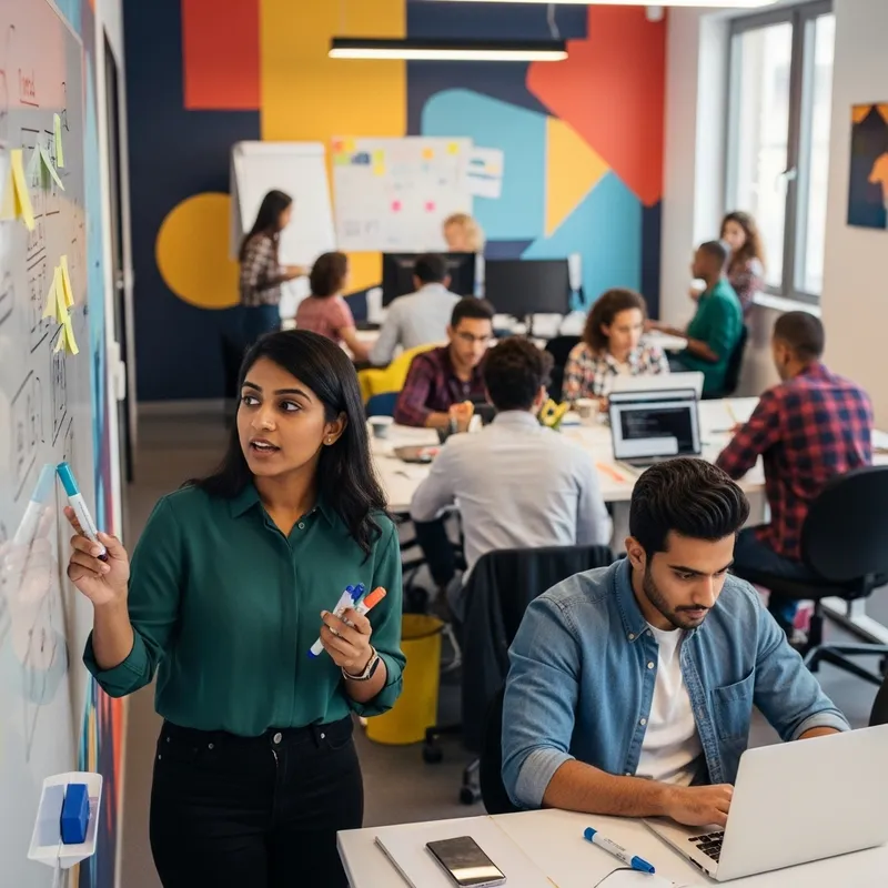 Startup Culture, Vibrant Design