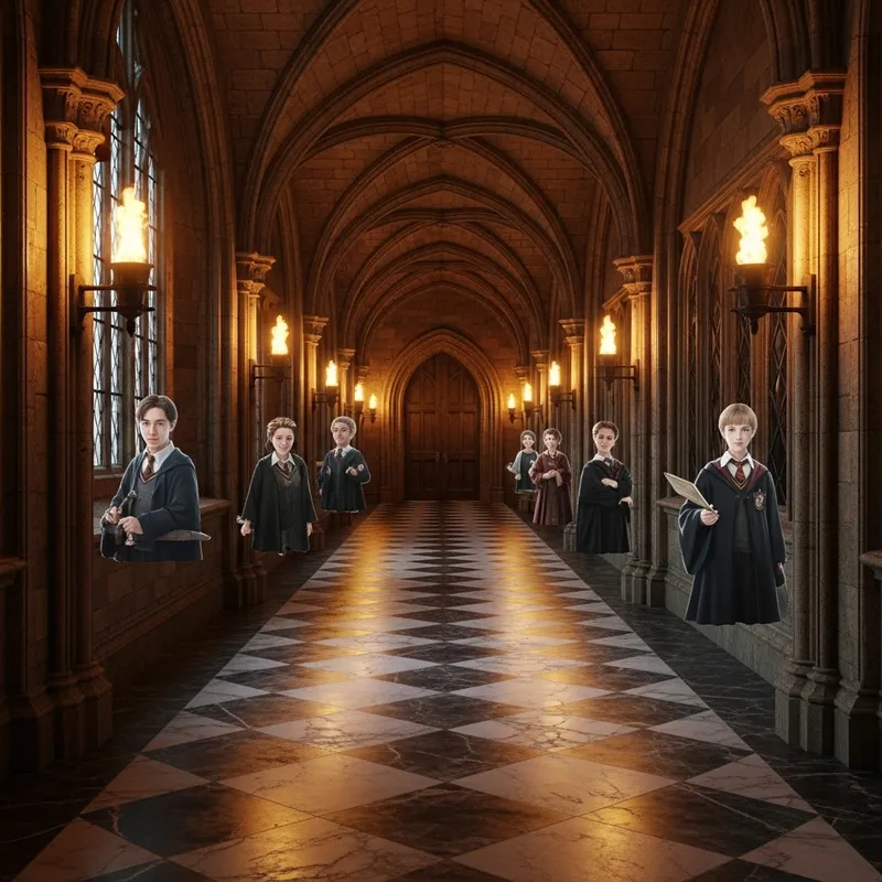 Magic Hallway Enchantment | Wizarding School-inspired Decor