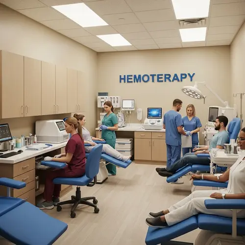 Modern Small Hemotherapy Clinic: Care & Comfort
