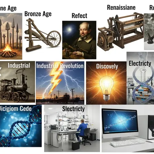 Evolution of Scientific Advancements: From Stone Age to Modern Technology