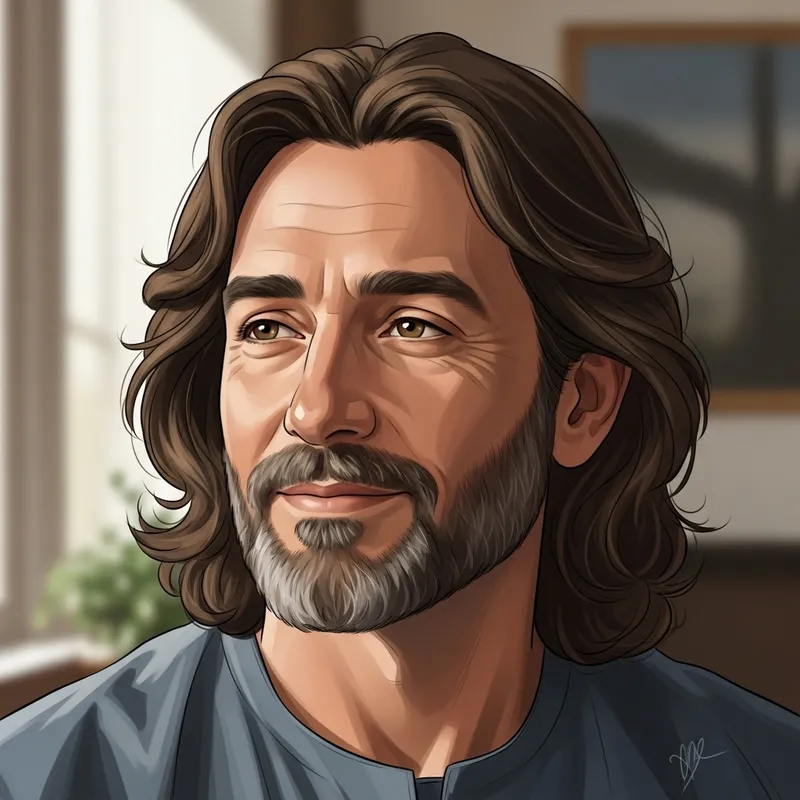 Jesus Christ: Iconic Face of Divinity