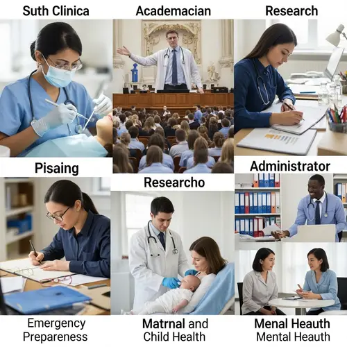 Diverse Multifaceted Individual Roles - Health, Academia, Administration