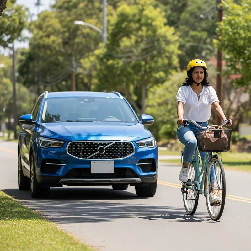 Car and Bike Harmony on the Road