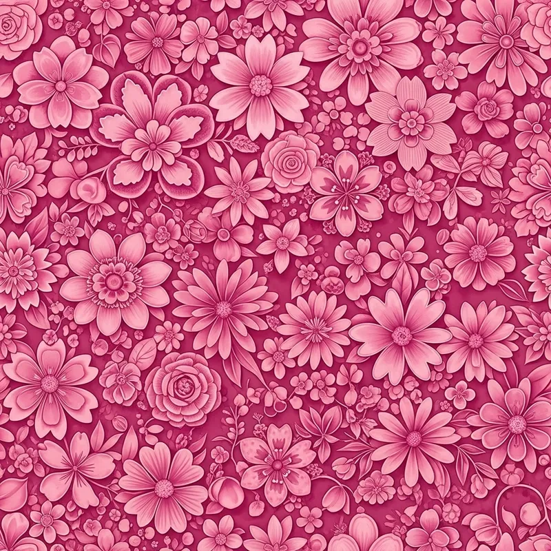 Stunning Pink Floral Background for Tranquility