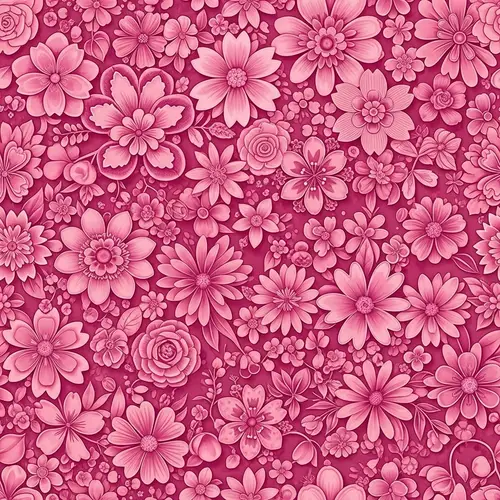 Stunning Pink Floral Background for Tranquility