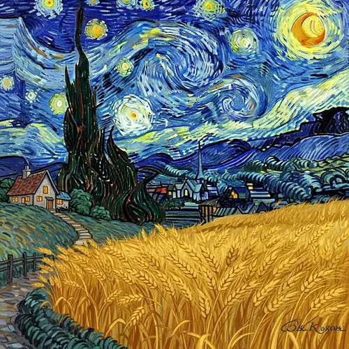 Inspired by Vincent Van Gogh: Create Your Masterpiece