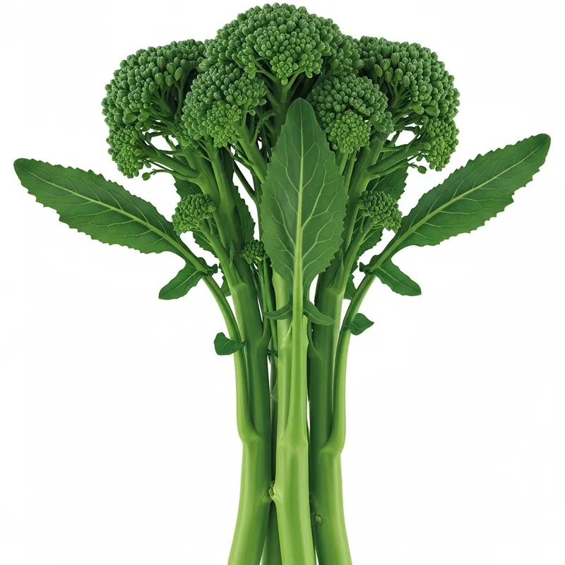Fresh Broccoli Rabe Realistic Photos