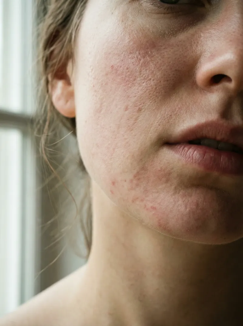 Natural Skin Beauty: Photorealistic Close-Up