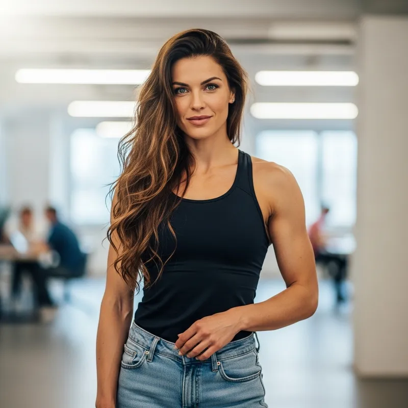 Julie Grabowska: Athletic Woman with Confidence