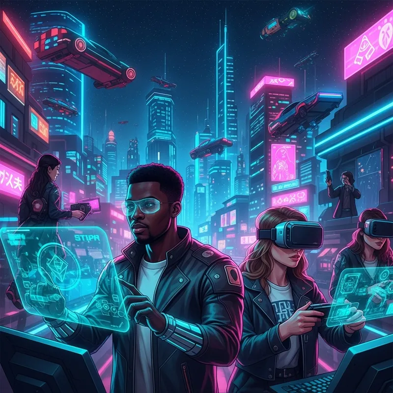 Futuristic Web3 Game Industry - Virtual Universe Vision