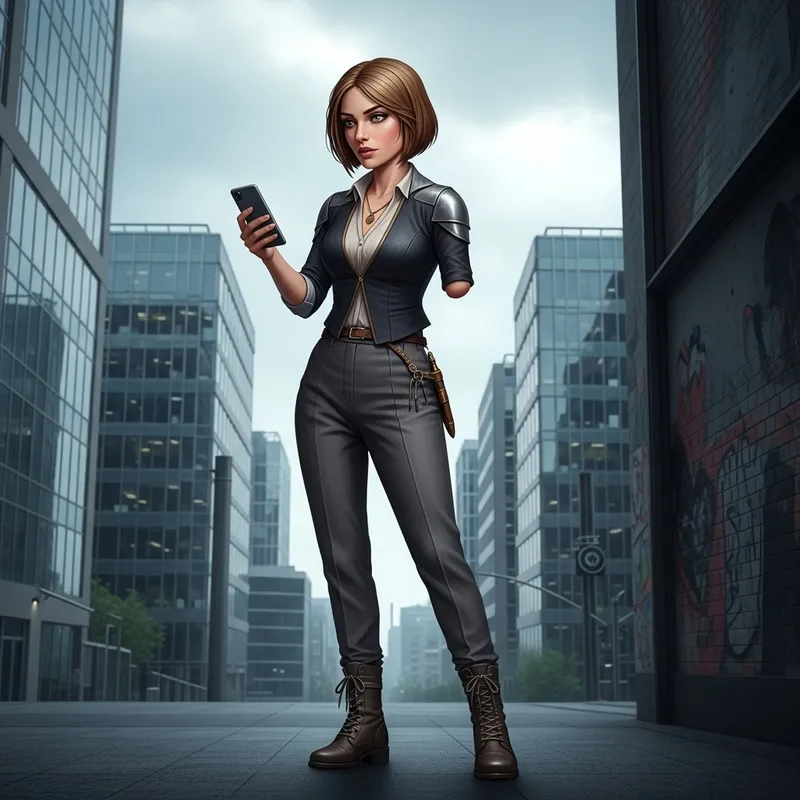 Modern Joan of Arc: A Photorealistic Interpretation