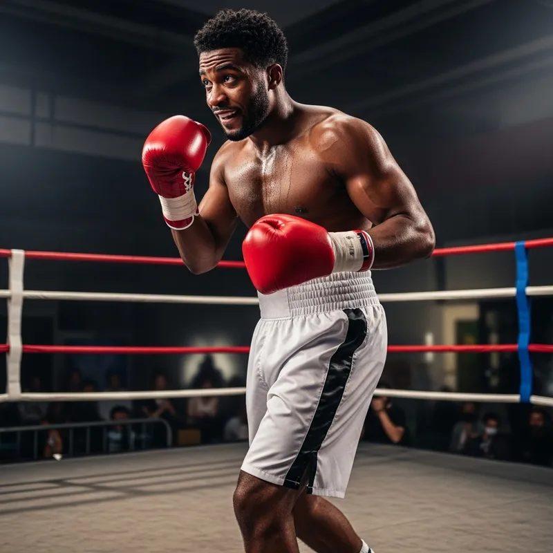 Mohamed Ali: Legendary African American Boxer in the Ring