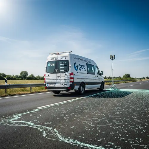 Pavement Analysis Van with Ground Penetrating Radar | Roadway GPR Data