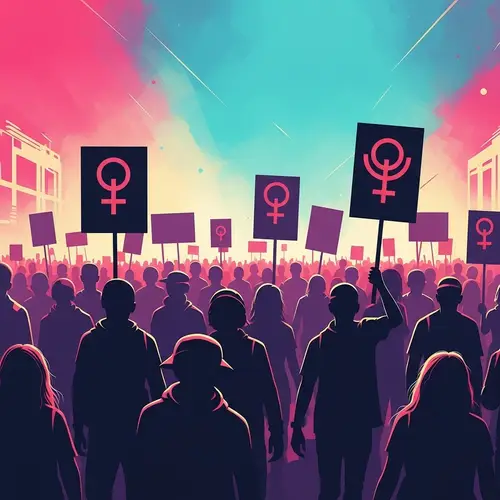 Abstract Protesters: Unity and Purpose