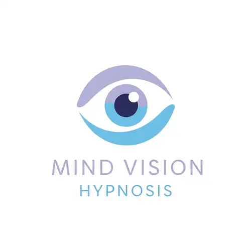 Mind Vision Hypnosis Logo Design | Tranquil Eye Symbol