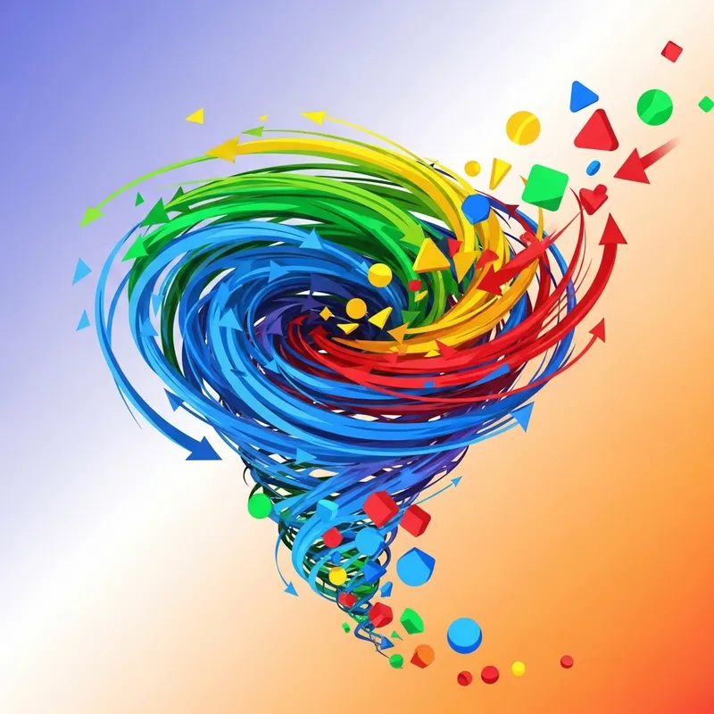 Feedback Utilization in Colorful Abstract Art