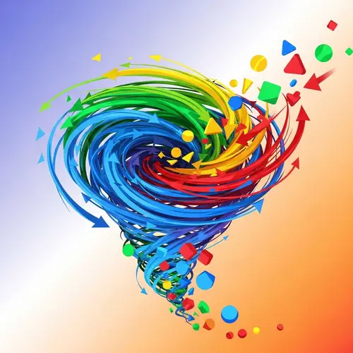 Feedback Utilization Abstract Art | Colorful Representation