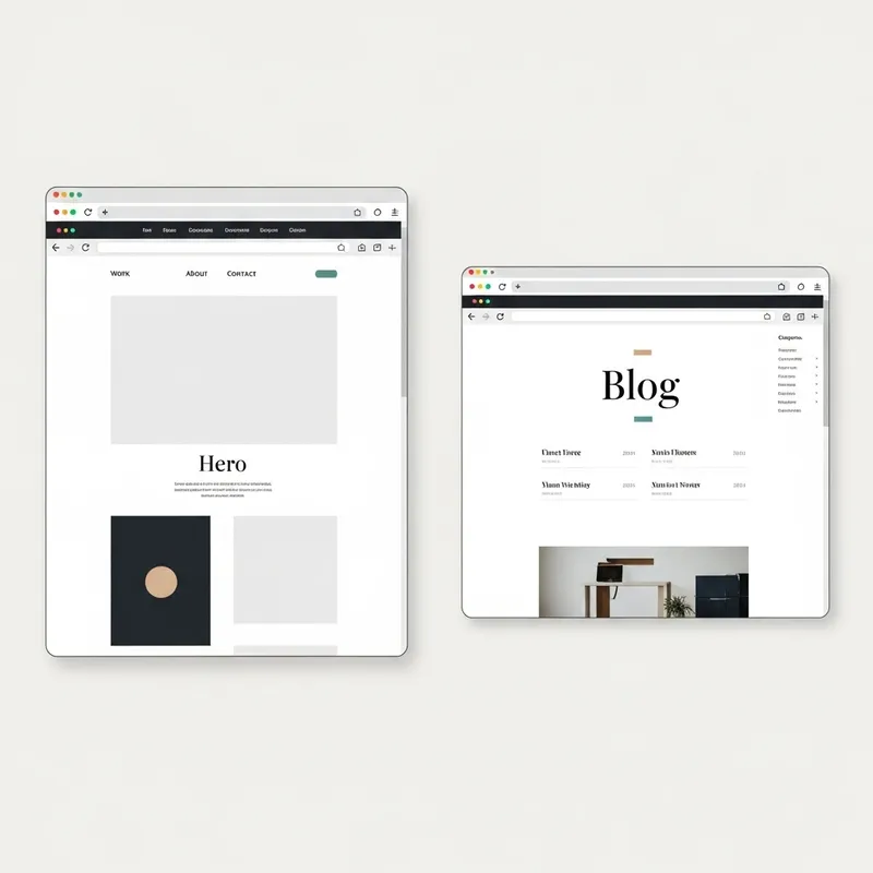 Minimalist Website Design | Clean Lines & White Space Minimalist Website Design | Clean Lines & White Space