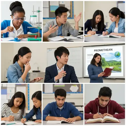 Diverse Learning Activities in a Vibrant Classroom