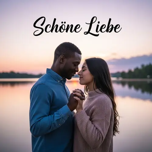 Schöne Liebe - A Beautiful Love Story Captured in a Romantic Sunrise Scene