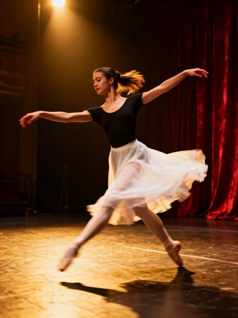 Professional Dancer Performing Live