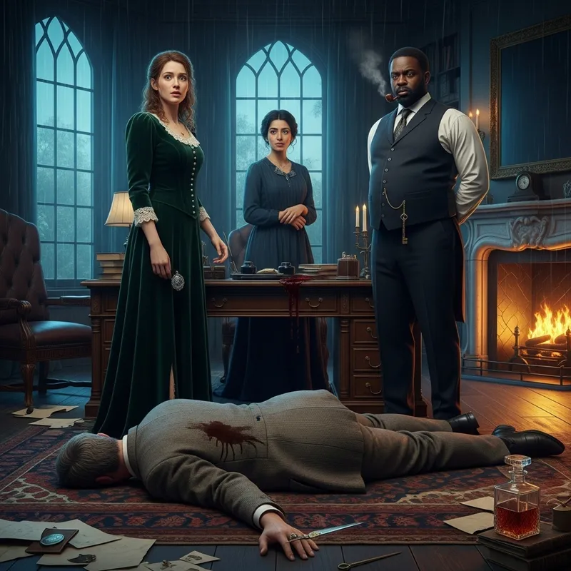 Murder Mystery Riddle: Secrets Revealed