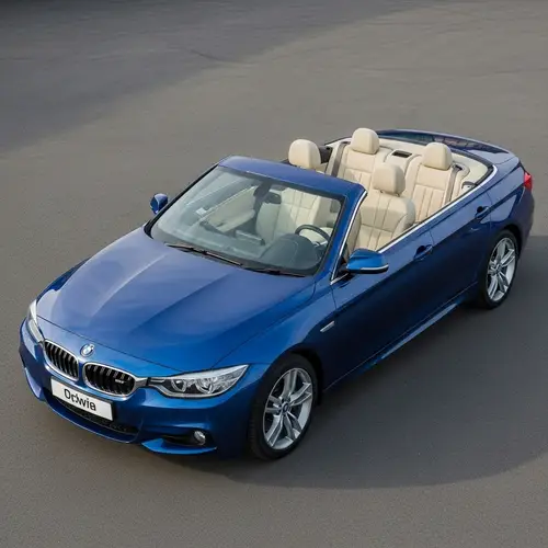 Luxurious Blue Car | Twilight Blue Exterior & Cream Interior