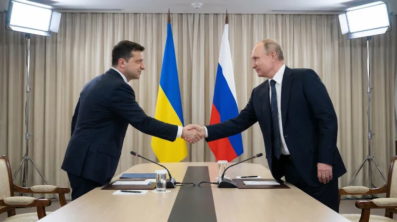 Zelenskyy and Putin Handshake: A New Era