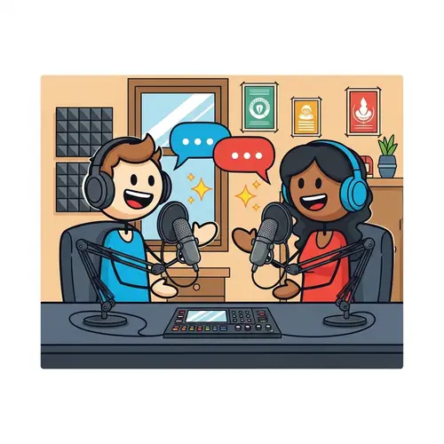 Stickman Podcast Fun: A Joyful Recording Session