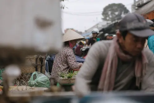 Capturing Morning Market Moments in Documentary Style