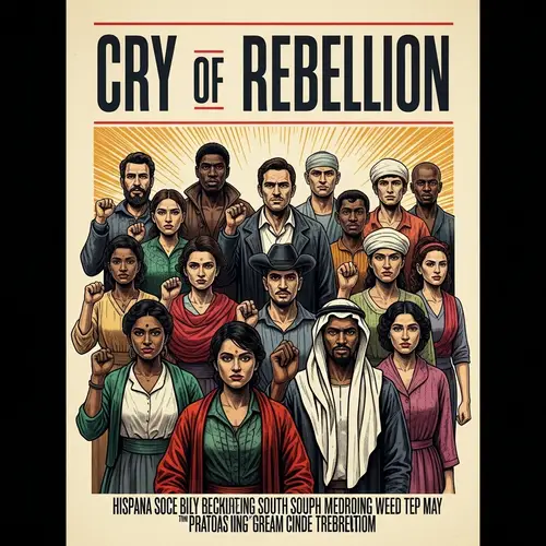 Cry of Rebellion Movie Poster | Late 19th Century Style