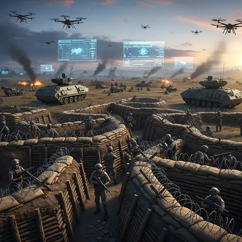 Virtual Battle: Massive War in Detailed Digital Universe